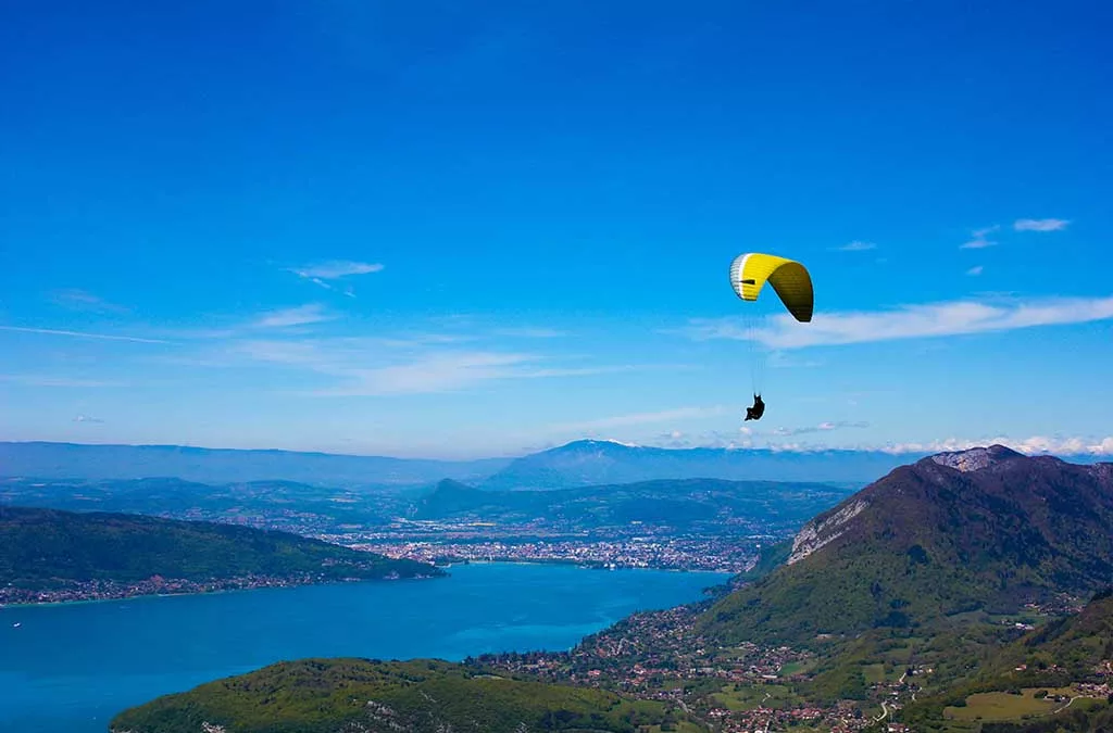 Parapente Annecy : Bapteme et stage 4 Apprendre à piloter en parapente à Annecy