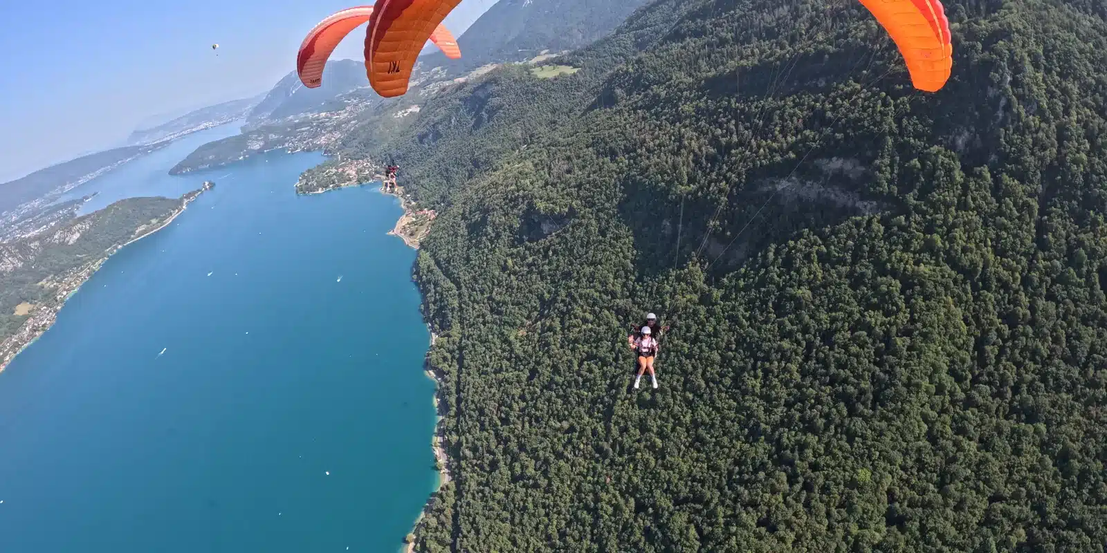 Parapente Col de la Forclaz 2 Vol parapente biplace au-dessus du col de la Forclaz, Annecy