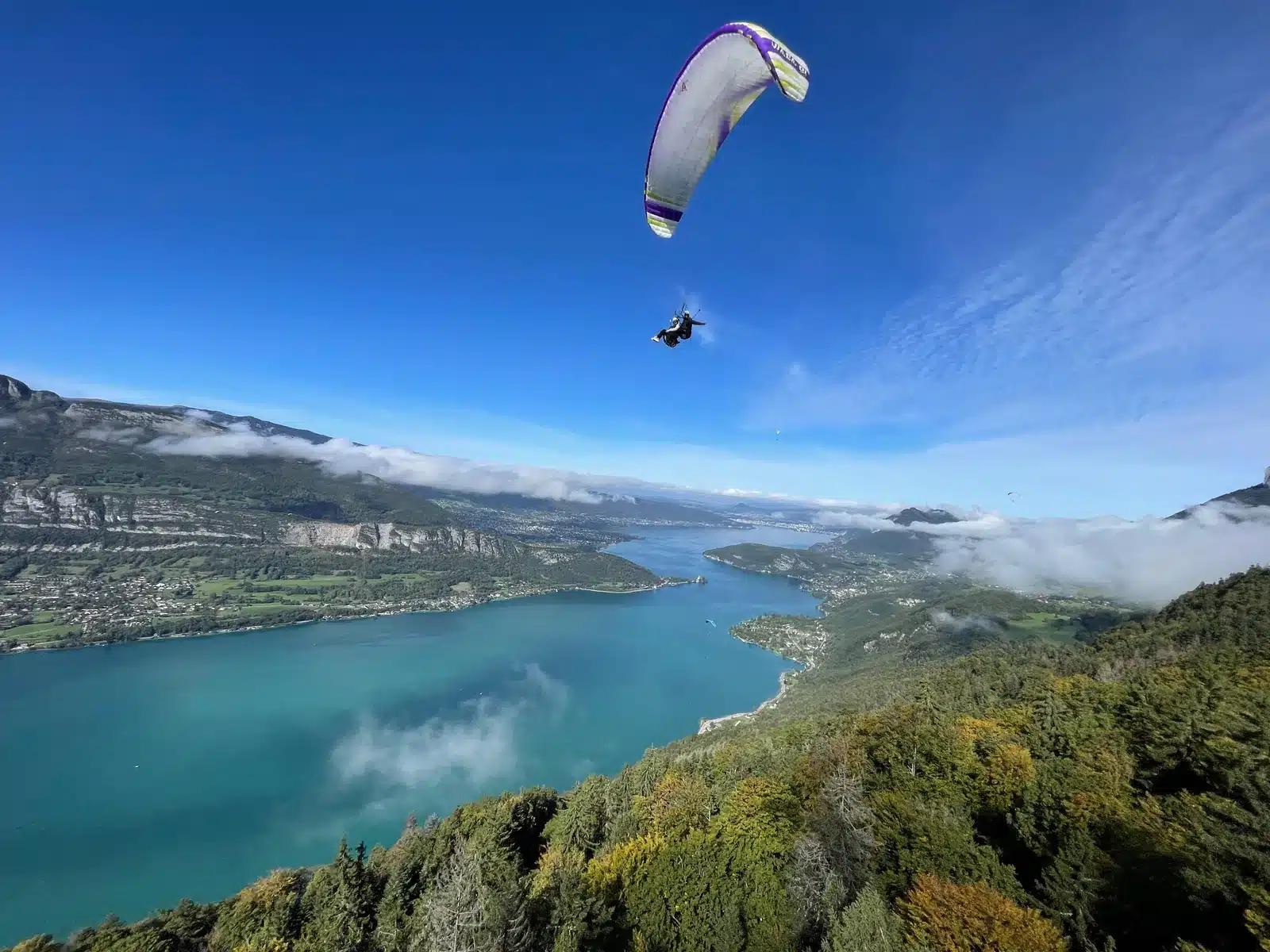 Parapente Annecy : Bapteme et stage 4 Apprendre à piloter en parapente à Annecy